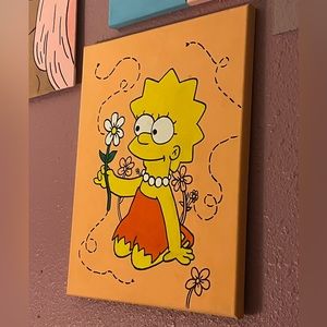 Lisa Simpson Painting